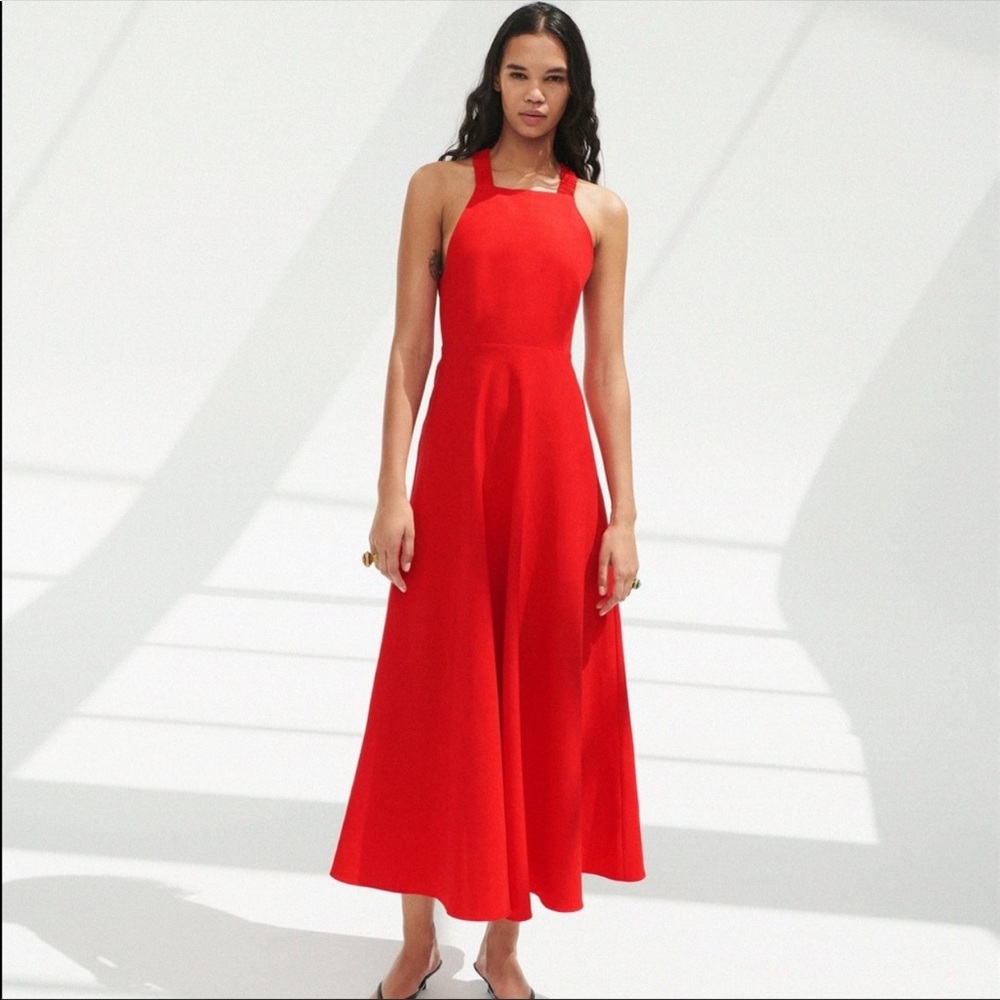 Zara linen dress